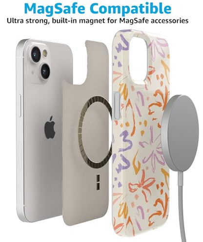 Casely iPhone 15 Plus Case | Hibiscus Blooms | Hawaiian Floral | Compatible with MagSafe | Classic Ultra Slim Design - color: Hibiscus Blooms | Hawaiian Floral