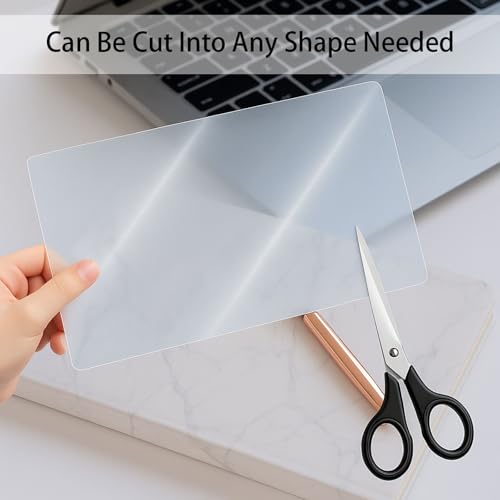 Cut to Fit Screen Protector [3-Pack] 120 * 180 mm Trimmable Protective Film Universal HD Clear Hydrogel Screen Protection Anti-Scratch Cuttable Display Film for Phone, GPS, Tablet, Camera