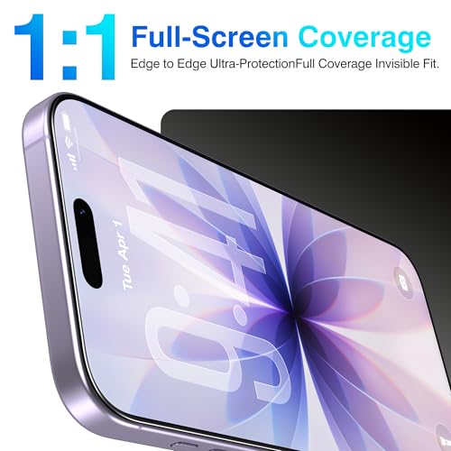 EZ-GLAZ-4+2 Pack for iPhone 17 Screen Protector (6.3") HD Clear - size: iPhone 17