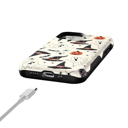 Casely iPhone 12 Mini Case | Feeling Witchy | Haunted Halloween | Bold Protective Design | Compatible with MagSafe - color: Feeling Witchy | Haunted Halloween, size: Iphone 12 Mini