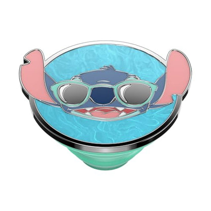 PopSockets Adhesive Phone Grip, Holder, Phone Stand, Disney Lilo & Stitch - Enamel Suns Out Stitch - color: Suns Out Stitch, style: Adhesive
