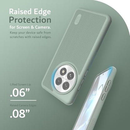 TUDIA MergeGrip [Magsafe Compatible] for OnePlus 13 Case 5G (2025) - [Military Grade Drop Tested] Dual Layer Shockproof Slim Heavy Duty Tough Cover Phone Cases - Green Lily - color: Green Lily, size: Magsafe Compatible