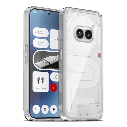 Case for Nothing Phone 2a/2a Plus, Military Grade Drop Protection Phone Case, Yellowing Resistant, Anti-Scratch Hard PC Back, Shockproof Hard Ultra-Thin Protective Cover, Clear - size: Nothing Phone 2a/2a Plus