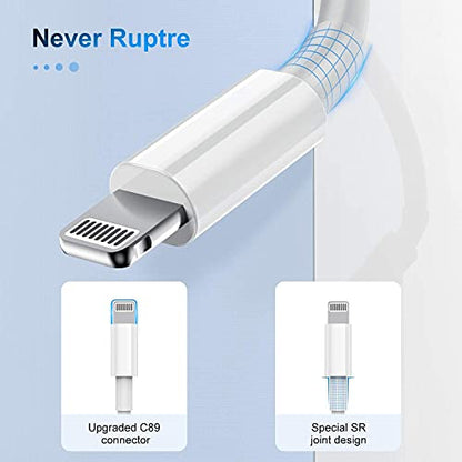 [Apple MFi Certified] Short USB C to Lightning Cable (8Inch), 2Pack iPhone Charger Fast Charging Cable Power Delivery Data Syncing Cord for Apple iPhone 14/13/12/11Pro/XS/XR/8/7/iPad/Airpods/PowerBank
