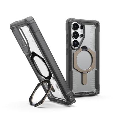 URBAN ARMOR GEAR UAG for Samsung Galaxy S26 Ultra Case 6.9" with Kickstand Plasma XTE - Magnetic Charging Compatible Transparent Rugged Military Drop Tested Protective Cover, Ash/Titanium - color: Plasma XTE - Ash/Titanium
