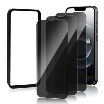 3 Pack Privacy Screen Protector for iPhone 16e/ iPhone 14/13/13 Pro