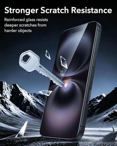 ESR 3 Pack for iPhone 16 Plus/15 Plus Screen Protector, Armorite - size: iPhone 16 Plus/15 Plus 6.7 inch