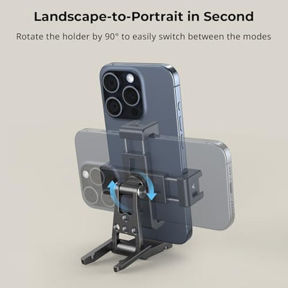 SMALLRIG Metal Phone Tripod Mount with Adapter for Arca-Swiss - 4611 - style: Arca Interface