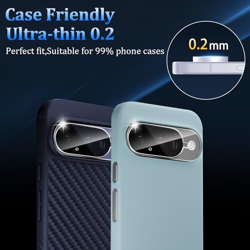 3 Pack Tempered Glass Camera Lens Protector for Google Pixel 10 - size: Google Pixel 10
