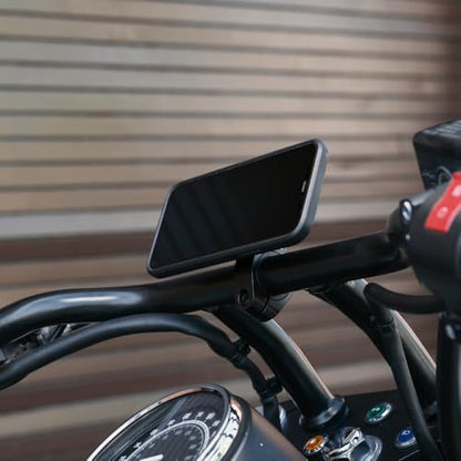 Peak Design Mobile Motorcycle Bar Phone Mount V2, Non-Charging, SlimLink Mounting Technology, Rigid Arm, Fits a Variety of Handlebars (7/8"-1.25" Diameter), Vibration Isolator, Motorcycle Phone Mount