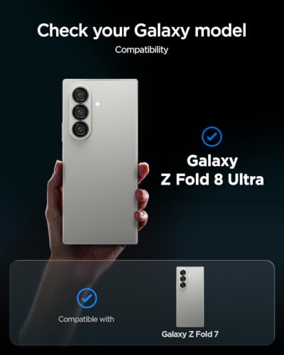 Spigen Camera Lens Protector for Galaxy Z Fold 8 Ultra, Fold 7 (2 Pack) - size: Galaxy Z Fold 8 Ultra / Galaxy Z Fold 7