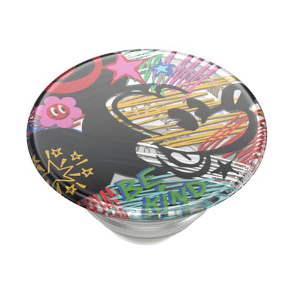 PopSockets Adhesive Phone Grip, Holder- Mickey Be Kind - color: Mickey Be Kind, style: Adhesive