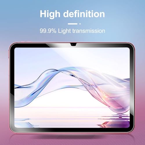 ENTRONIX Clear Screen Protector Compatible with iPad A16 (2025) 11 Inches, Tempered Glass Scratch-Resistant Anti-Drop Protection & Case Friendly, Easy to Install, 2-Pack