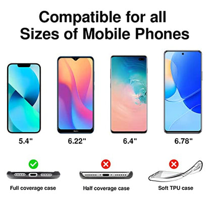 TBOC 2X Cell Phone Lanyard [Purple] - Comfortable Universal Smartphone Lanyard - Easy to Use Neck Phone Holder [White Ice Patch] - Adjustable Length Phone Strap Crossbody - Fits All Mobile Phones - color: Purple