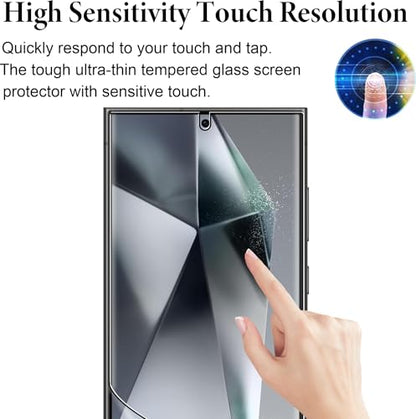 Murmure Screen Protector for Samsung Galaxy S26 Ultra, 2 Pack Elastic Skin Soft TPU Full Coverage HD Clear Anti-Scratch No Bubbles Self-Healing flim, Anti-Shockproof[Easy Installation]