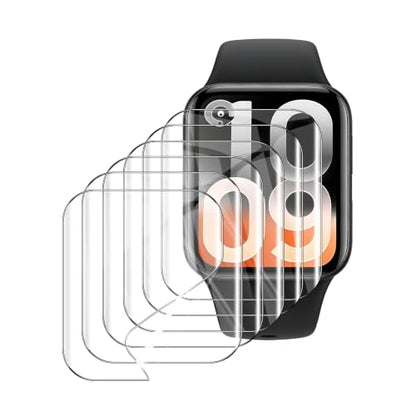 Aiziki（6 Pack Compatible for Xiaomi Smart Band 10 Pro Screen Protector, Flexible TPU Film [Not Glass], Full Coverag, HD Clear, Easy Install, Bubble Free for Xiaomi Smart Band 10 Pro Screen Protector - size: RM6-Xiaomi Smart Band 10 Pro-US