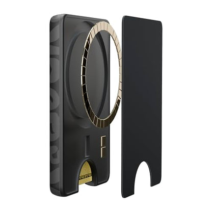 Casely MagWallet | Into the Wild | Black Leopard | Slim Wallet Card Holder | Compatible with MagSafe | Soft-Touch Hard Silicone | Holds Up to 3 Cards - color: Into the Wild | Black Leopard