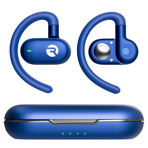 Raycon Fitness Open Ear Earbuds - Wireless, Water-Resistant, 40H (Blue) - color: Blue