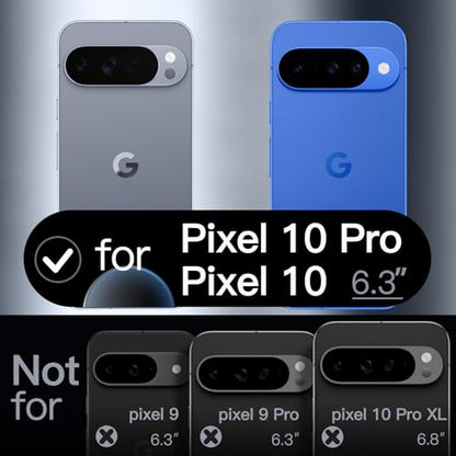 JETech Silicone Case for Google Pixel 10/10 Pro, Indigo | Silky Soft Touch, Shockproof Protection, Scratch Resistant, Microfiber Lining - color: Indigo, size: Pixel 10/10 Pro
