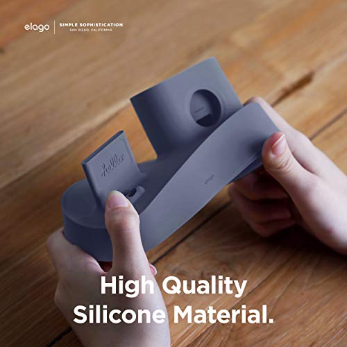 elago 3 in 1 Charging Station for iPhone, AirPods, AirPods Pro, Apple Watch - color: Lavender Grey