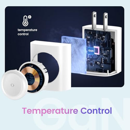 TOPADRE 20W Charger for Apple Watch,3-in-1 USB C Charger Block with Cable - color: White-1pack with Cable