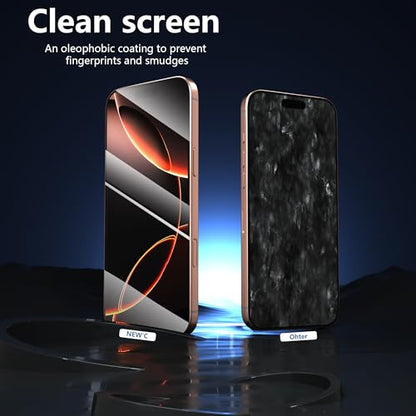 1 Pack Designed for iPhone 14, 13, 13 Pro (6.1") Screen Protector Tempered Glass, Case Friendly Anti Scratch Bubble Free Ultra Resistant - size: for iphone 13