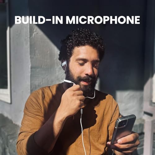 Avantree C171 - USB-C Wired Earbuds with Microphone & Volume Controls - color: White, size: Standard, style: USB-C (Android & iPhone 15 & 16)