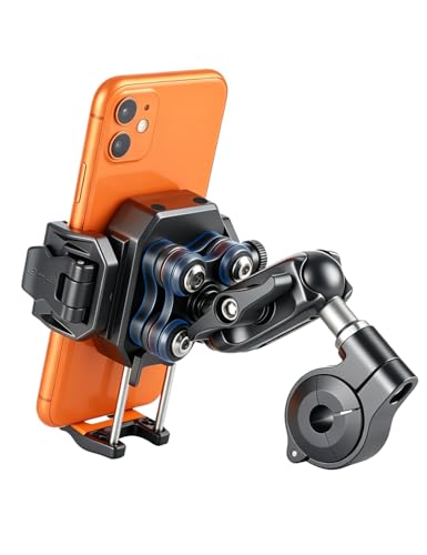 koolehaoda Motorcycle Phone Mount Holder with Vibration Dampener