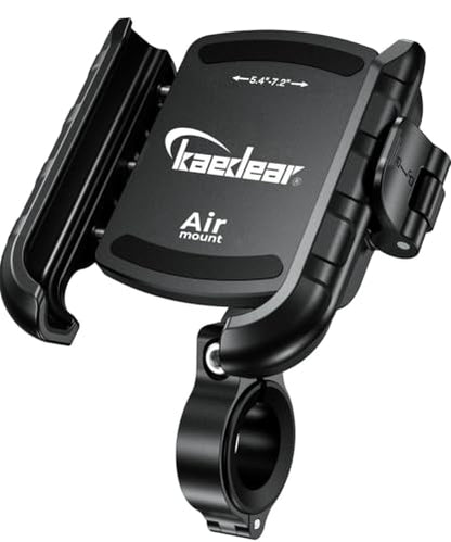 Kaedear Vibration-Resistant Motorcycle Phone Mount, KDR-M8SPJ