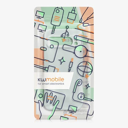 kwmobile Case Compatible with Google Pixel 9 Pro XL Case - Protective Slim TPU Phone Cover - Soft Matte Finish - Cool Mint - color: Cool Mint