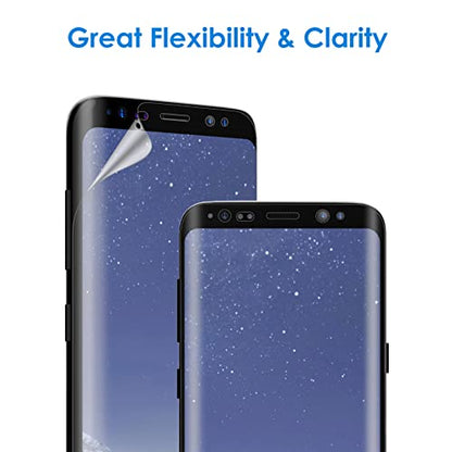 JETech TPU Screen Protector for Samsung Galaxy S8, 2-Pack - size: Galaxy S8