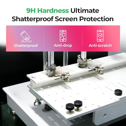SIELO 3 Pack Matte Screen Protector, 9H Hardness Shatterproof & paper-feel PET Film, Anti-Glare & Anti-Fingerprint Case Friendly Screen Protector Film.