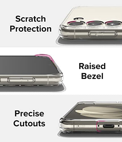 Ringke for Samsung Galaxy S23 Plus Case [Fusion Magnetic Matte Clear] | Compatible with MagSafe, Oil & Dirt Resistant, Anti-Fingerprint Technology Prevents Oily Smudges, Feels Velvety Soft - size: Galaxy S23 Plus