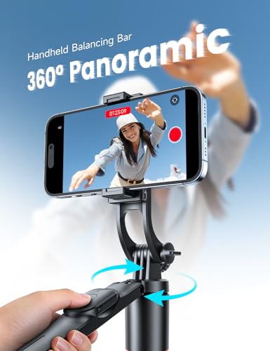 67’’ Selfie Stick Tripod with Light, Basic Phone Stand for iPhone & Samsung, All-in-One Extendable Tripod with Remote, 360° Rotation Handle, Portable Travel Vlog Kit for Video Recording Live Streaming