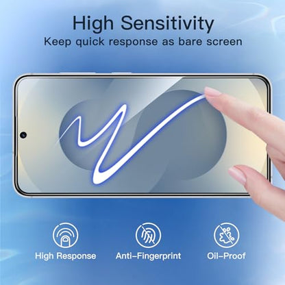 JETech Privacy Screen Protector for Samsung Galaxy S25, 2-Pack - size: Galaxy S25