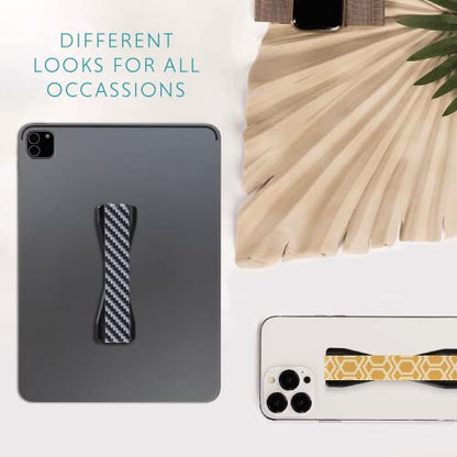 LOVEHANDLE Duo Phone + Tablet Grip - Carbon Fiber