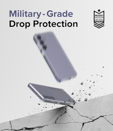 Ringke for Samsung Galaxy S24 Plus Case [Fusion Matte Clear] | Oil & Dirt Resistant, Anti-Fingerprint Technology Prevents Oily Smudges, Frosted Coating Feels Velvety Soft - size: Galaxy S24 Plus