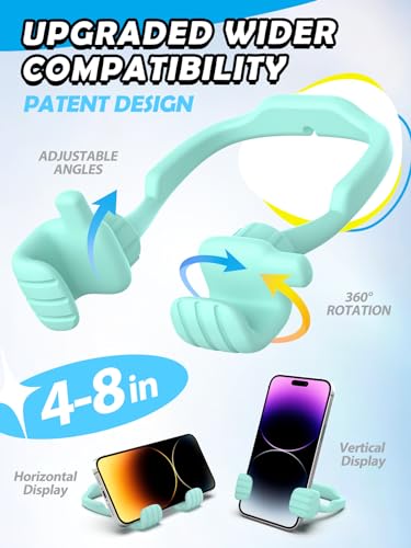 Funny Gifts for Teen Boy Kid Man Cell Phone Stand Stocking Stuffers Ideas - color: Green