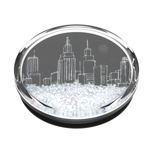 PopSockets Phone Grip with Expanding Kickstand, Tidepool - City Scape