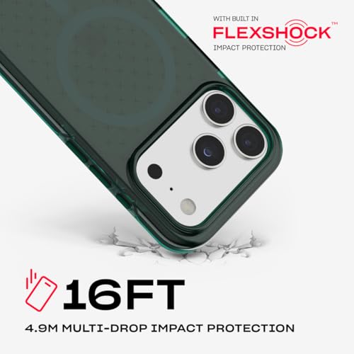 Tech21 EvoCheck with MagSafe for Apple iPhone 17 Pro Quantum Green - color: Green, size: iPhone 17 Pro