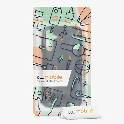 kwmobile Case Compatible with Samsung Galaxy A15 5G Case - Soft Slim Protective TPU Silicone Cover - Dark Slate - color: Dark Slate, size: Galaxy A15 5G