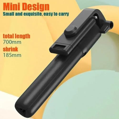 XIHAMA Selfie Stick Tripod,3 in 1 Extendable Selfie Stick with Wireless Remote,Portable Phone Tripod Stand Compatible with iPhone16 15 14,Samsung Smartphone and More - color: Pink