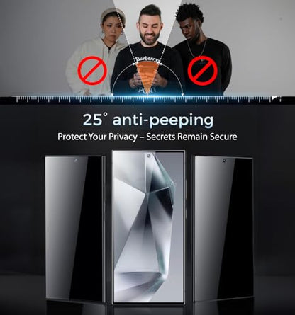 MAGIC JOHN 3rd Gen Upgraded Privacy Screen Protector for Samsung S24 Ultra - size: S24 Ultra 6.8inch