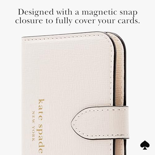 kate spade new york Morgan Magnetic Card Holder/Wallet - Cream - color: Morgan - Cream