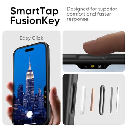 FLOLAB Surtect Tri-Fusion Magnetic for iPhone 17 Air Case Protective Slim Design Magsafe Compatible Military Grade - Clear Matte Translucent - color: Clear Matte Translucent, size: iPhone 17 Air
