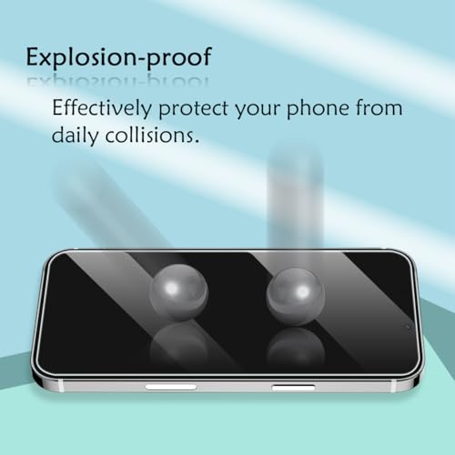 BIGFACE for iPhone 16 Screen Protector + Camera Lens Protectors, [2 + 2 Pack] Premium HD Tempered Glass, Anti-Bubble 3D Curved Accuracy Film For iPhone 16(6.1 Inch) - size: iPhone 16(6.1")