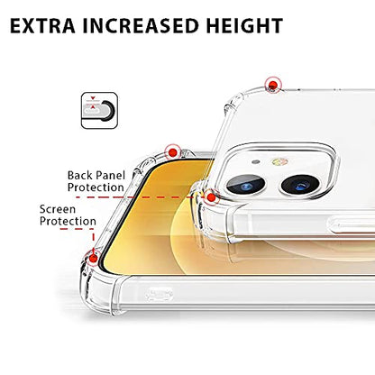 for iPhone 12 Mini Case Clear Neck Hanging Adjustable Shoulder Lanyard Crossbody Phone Cover Women Girls Soft TPU Slim Protective Strap Mobile Case for iPhone 12 Mini - Rainbow - size: iPhone 12 Mini