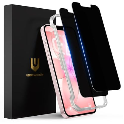 UNBREAKcable Privacy Screen Protector for iPhone 17e, 2-Pack - size: iPhone 17e