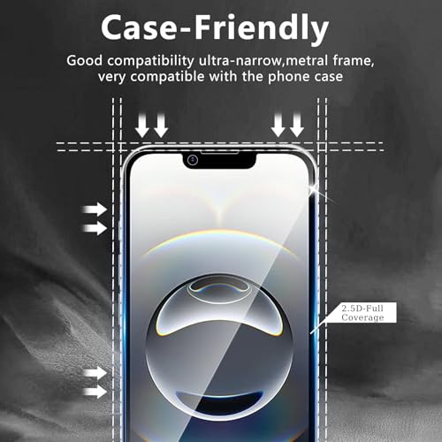 3 Pack Screen Protector Designed for iPhone 16e / 17e with 3 Pack Tempered Glass Camera Lens Protector,Ultra HD Clear,9H Hardness,Easy Install - Case Friendly,Scratch Resistant - color: iPhone 16e / 17e 33