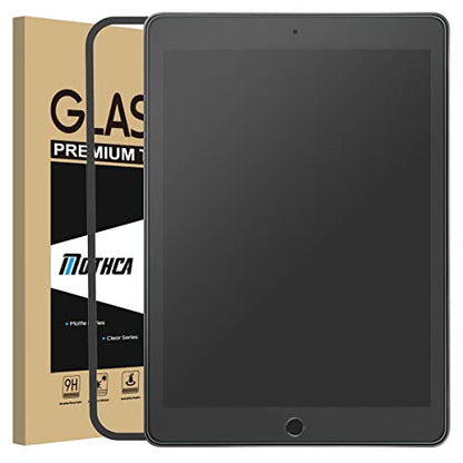 Mothca Matte Glass Screen Protector for iPad 10.2 Inch(2021/2020/2019 Model, 9th/8th/7th Generation) [NOT Privacy] Anti-Glare & Anti-Fingerprint 9H Hardness Tempered Glass Film, Smooth as Silk